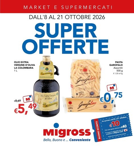 Volantino Migross Supermercati