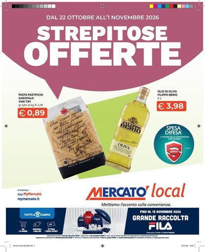 Volantino Mercatò Local