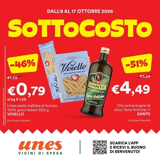 Volantino Unes