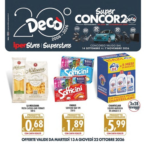 Volantino Deco