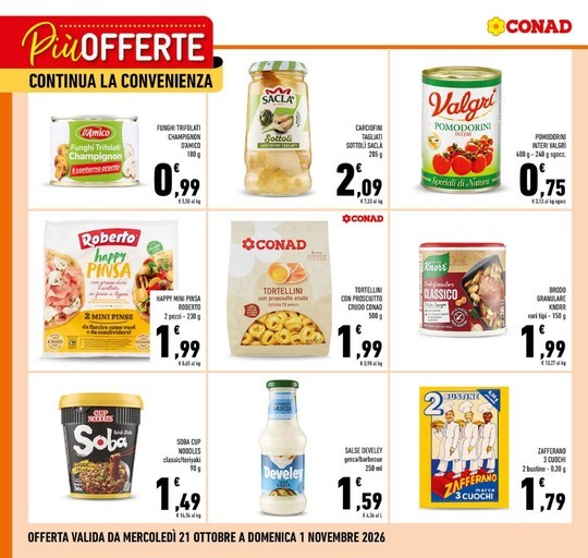 Conad - Più offerte continua la convenienza