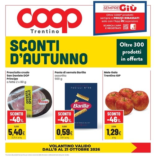 Coop - Sconti d'autunno