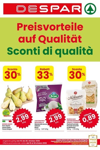 Volantino Despar