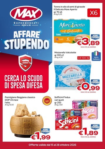 Volantino Max Supermercati