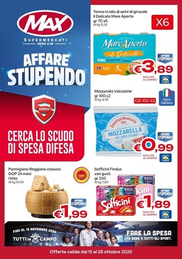 Volantino Max Supermercati