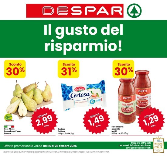 Volantino Despar