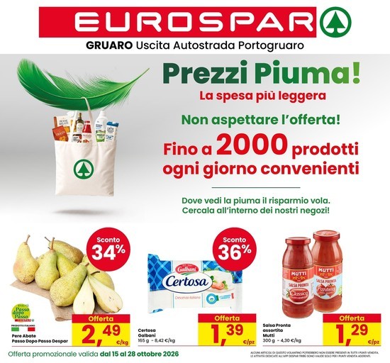 Eurospar - SOTTOCOSTO