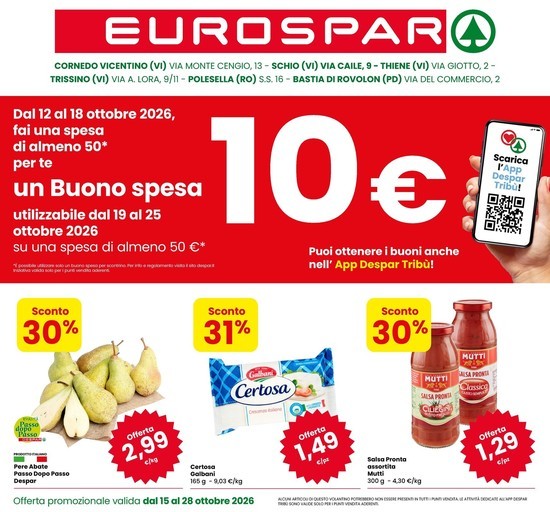 Volantino Eurospar