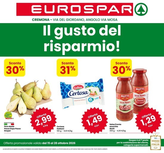 Volantino Eurospar