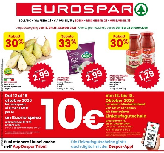 Volantino Eurospar