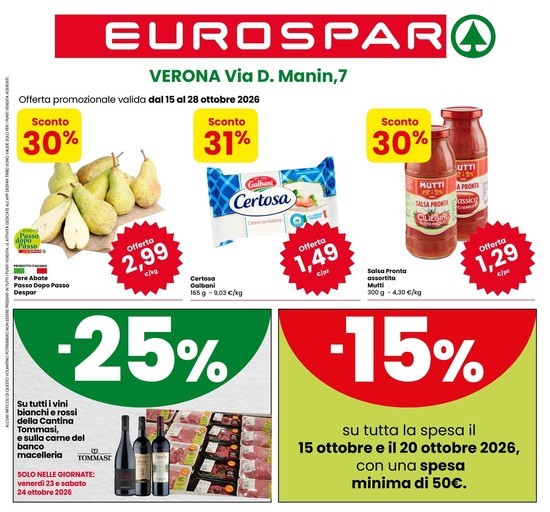 Volantino Eurospar