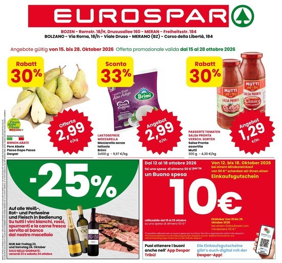 Volantino Eurospar