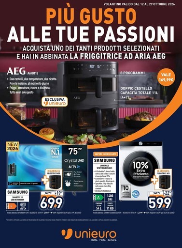 Volantino Unieuro