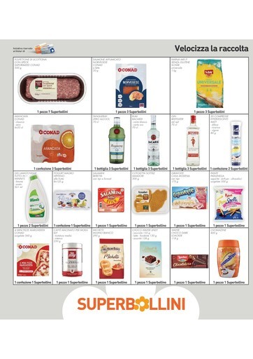 Conad Superstore - PRODOTTI SPONSOR DISNEYHOME