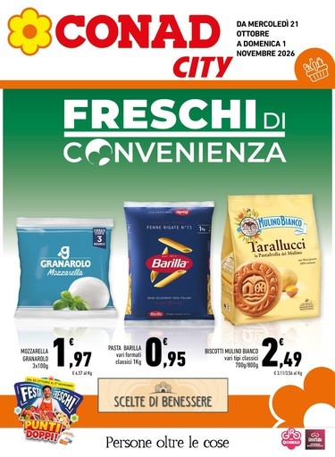 Volantino Conad City