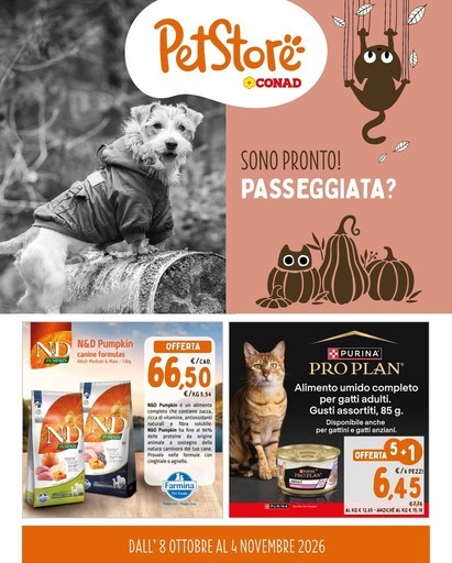 Volantino Pet Store