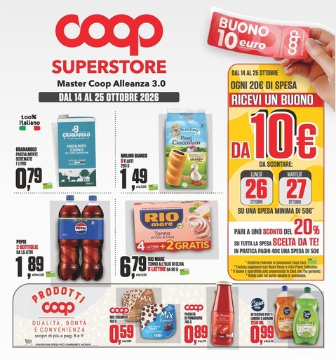 Volantino Coop Alleanza Superstore