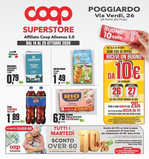Volantino Coop Alleanza Superstore