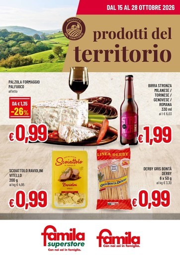 Famila Superstore - PRODOTTI DEL TERRITORIO