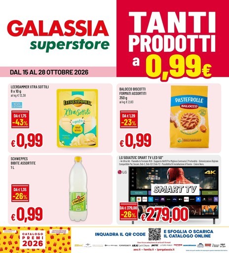 Volantino Galassia
