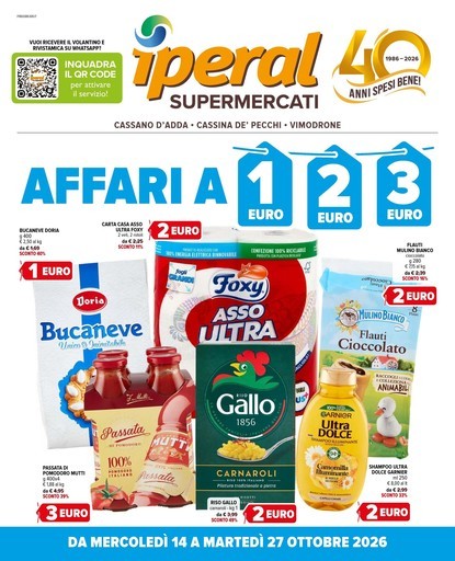 Volantino Iperal
