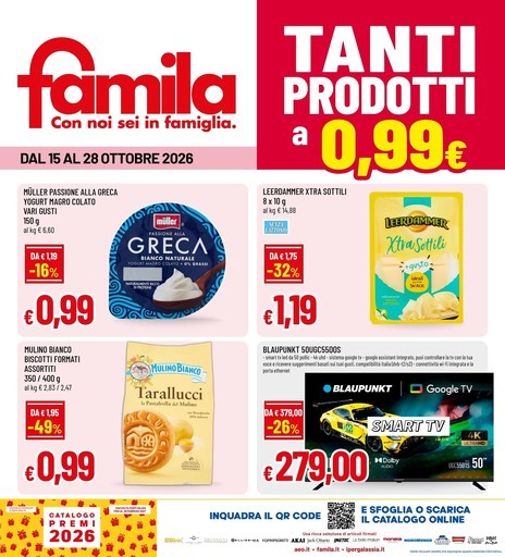 Famila - Tanti prodotti a 0.99€