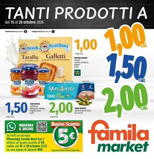 Famila - [DO NOT PUBLISH!]-Tanti prodotti a 1,00 1,50 2,00
