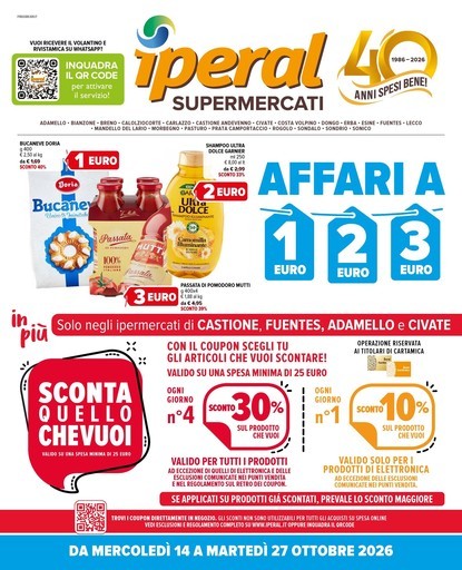 Volantino Iperal