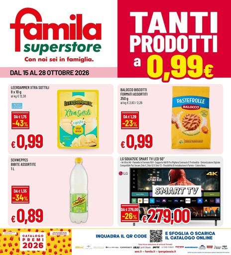 Volantino Famila Superstore