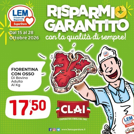 Volantino Lem SuperStore