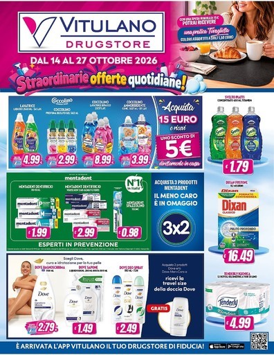 Volantino Vitulano drugstore