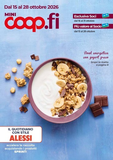 Coop - Dal 15 al 28 ottobre 2026