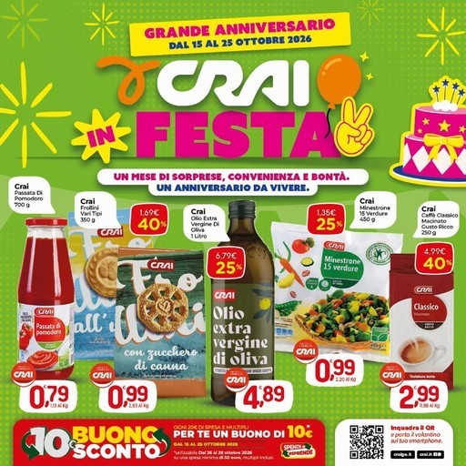 Volantino Crai
