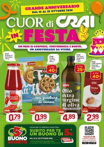 Volantino Crai