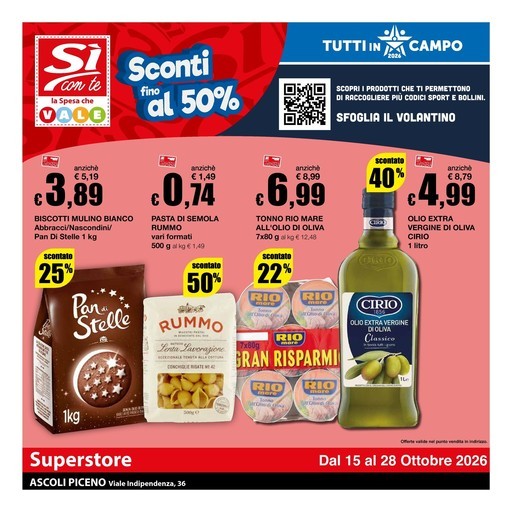 Volantino Si con te superstore