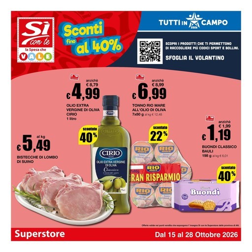 Volantino Si con te superstore