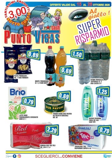 Volantino Punto Vigas
