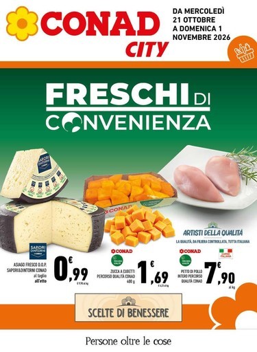 Volantino Conad City