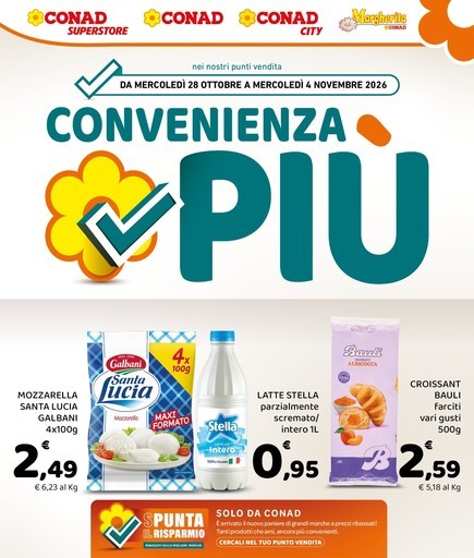 Volantino Conad Superstore