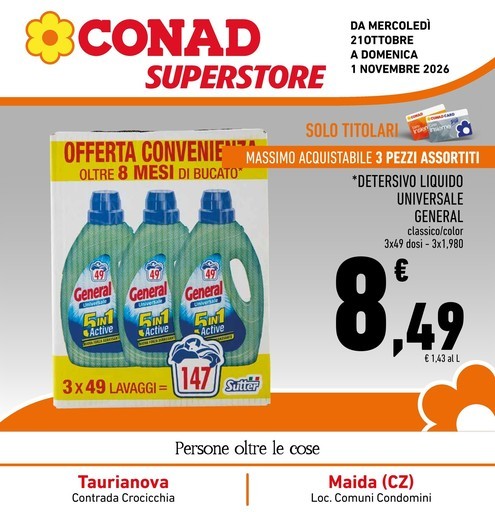 Volantino Conad Superstore