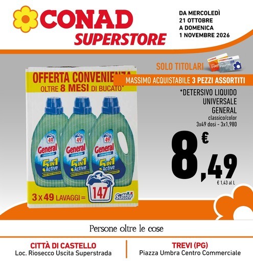 Volantino Conad Superstore