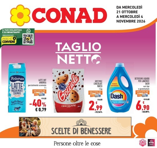 Conad - TAGLIO NETTO CONAD LAZIO