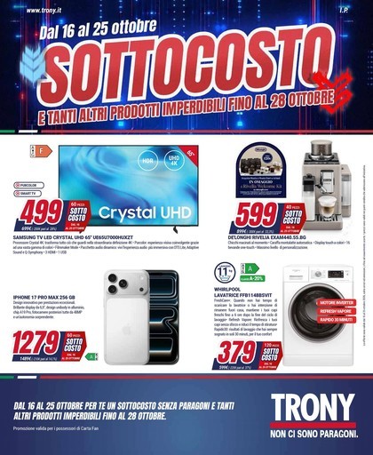 Volantino Trony