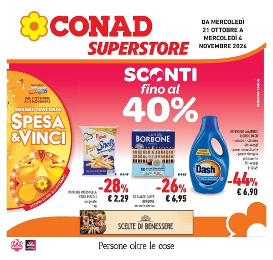 Volantino Conad Superstore