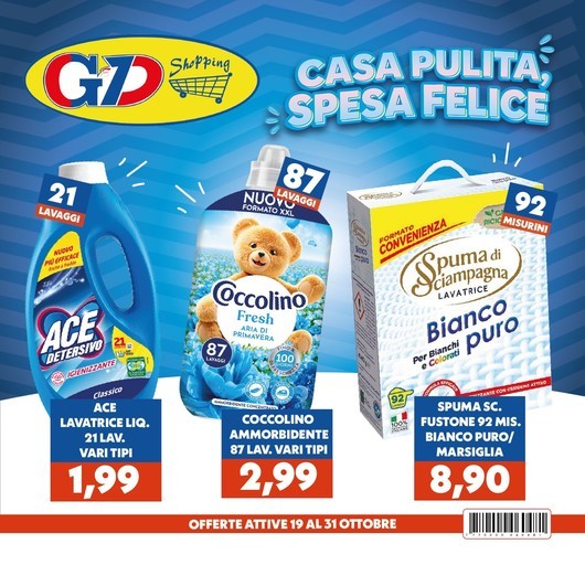 Volantino G e D Shopping