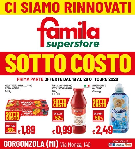 Famila Superstore - SOTTOCOSTO