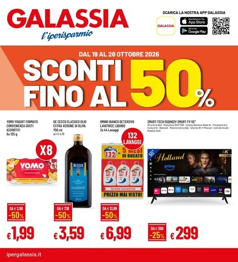Volantino Galassia