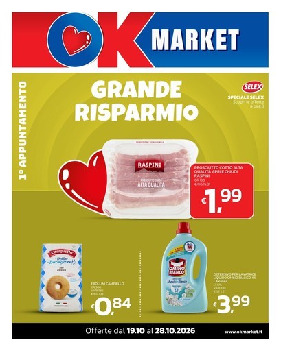Volantino Ok Market