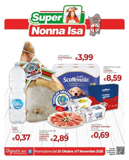Volantino Supermercati Nonna Isa