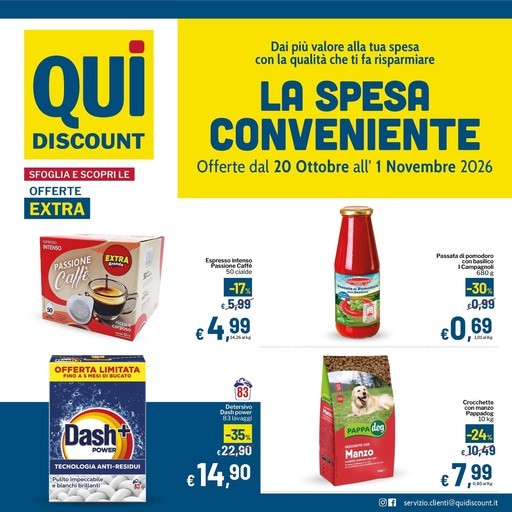 Volantino Qui Discount